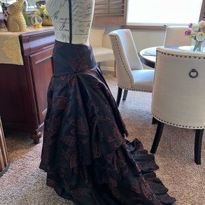 Christian Lacroix Runway Silk Skirt